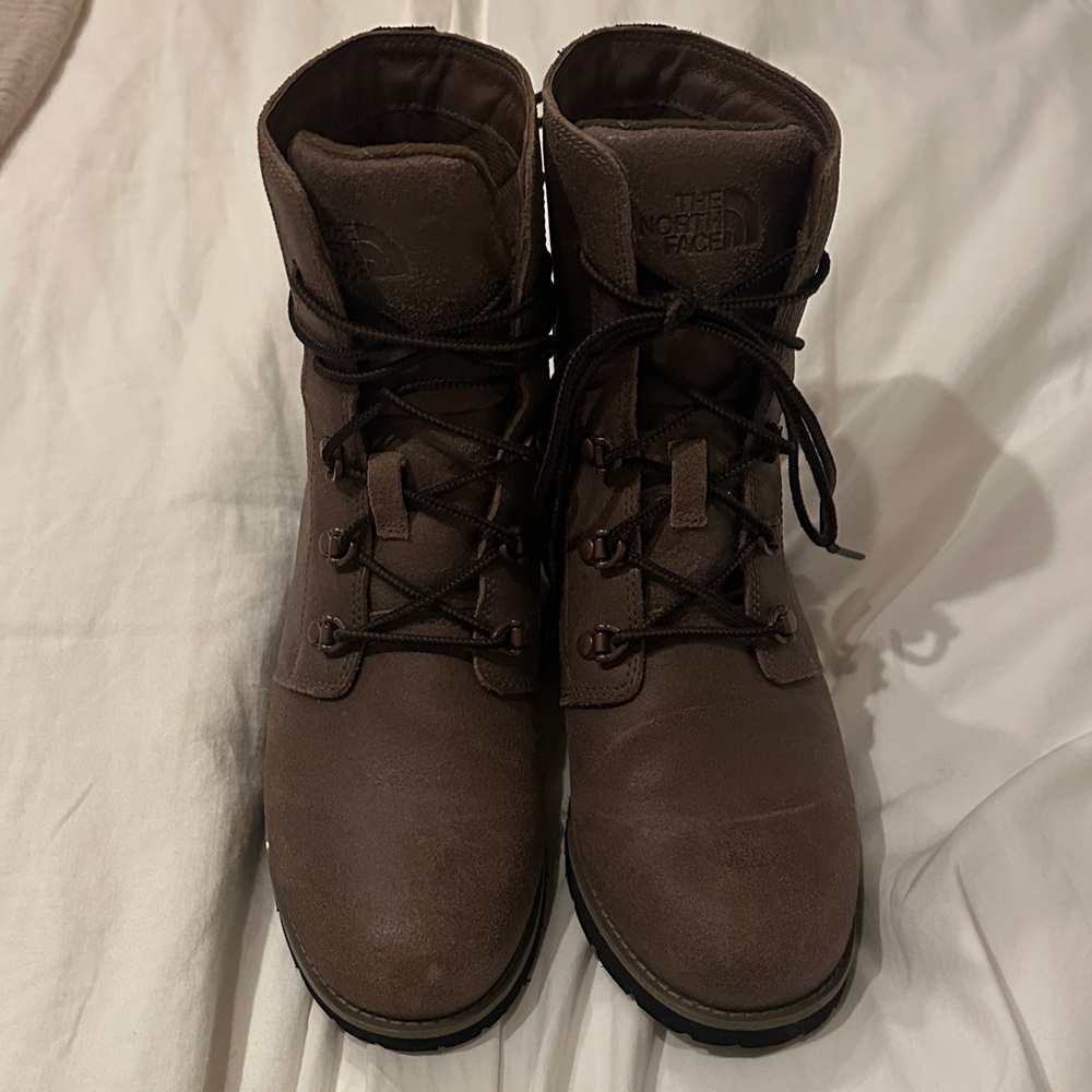 The North Face Dark Brown Hiking Boots